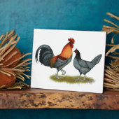 Delaware Blue Hen Fotoplatte (Seite)