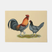 Delaware Blue Hen Fußmatte (Vorderseite)