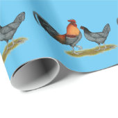 Delaware Blue Hen Geschenkpapier (Rolleneckpunkt)