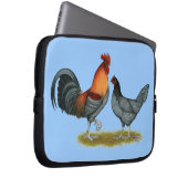 Delaware Blue Hen Laptopschutzhülle (Vorne Rechts)