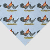 Delaware Blue Hen Seidenpapier (Ausschnitt)