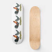 Delaware Blue Hen Skateboard (Vorderseite)