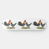 Delaware Blue Hen Skateboard (Horizontal)