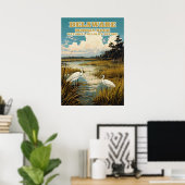 Delaware Bombay Hook V03 Poster (Heimbüro)