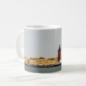 Delaware Breakwater East End Leuchtturm Kaffeetasse (Vorderseite Links)