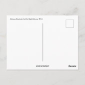 Delaware Breakwater East End Light Postkarte (Rückseite)