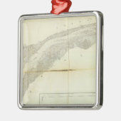 Delaware-Bucht, Fluss 3 Silbernes Ornament (Links)