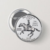 Delaware Button (Vorne & Hinten)