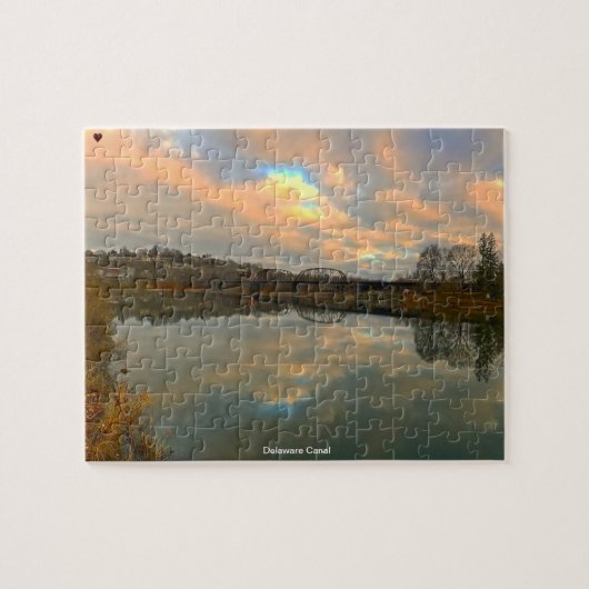 Delaware Canal Jigsaw Puzzle (Horizontal)