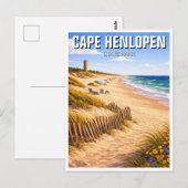 Delaware Cape Henlopen State Park Postkarte (Vorne/Hinten)
