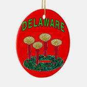 Delaware Christmas Tree Keramik Ornament (Rechts)