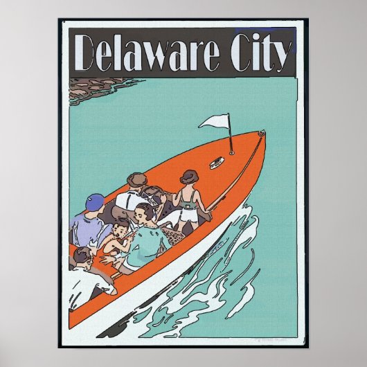 Delaware City, Delaware Poster (Vorne)