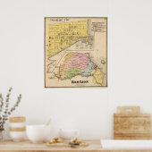 Delaware City, Red Lion Poster (Küche)