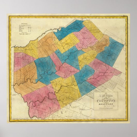Delaware County Poster (Vorne)