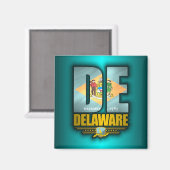 Delaware (DE) Magnet (Vorderseite/Rückseite)