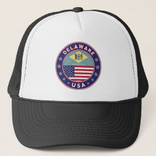 Delaware, Delaware, T - Shirt, Delaware, Aufkleber Truckerkappe