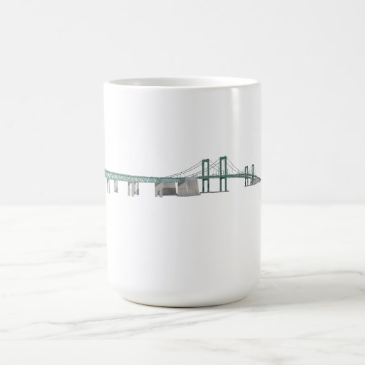Delaware-Denkmal-Brücke: Modell 3D: Kaffeetasse (Mittel)