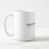 Delaware-Denkmal-Brücke: Modell 3D: Kaffeetasse (Links)