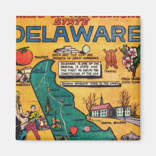 Delaware der Diamant-Staat Magnet