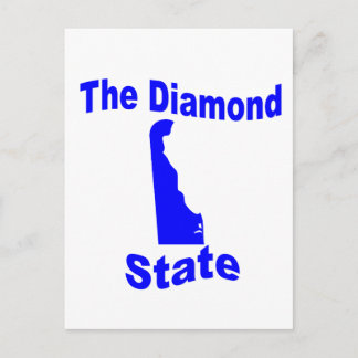 Delaware: Der Diamant-Staat Postkarte