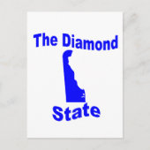 Delaware: Der Diamant-Staat Postkarte (Vorderseite)