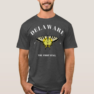 Delaware der Erste Staat auf Dunkel T-Shirt