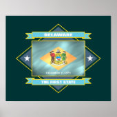 Delaware Diamond Poster (Vorne)