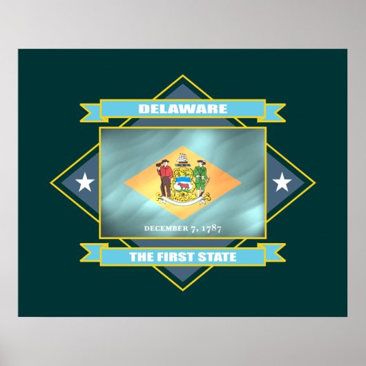 Delaware Diamond Poster (Vorne)