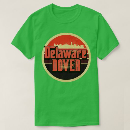 Delaware Dover Vintag T-Shirt (Design vorne)