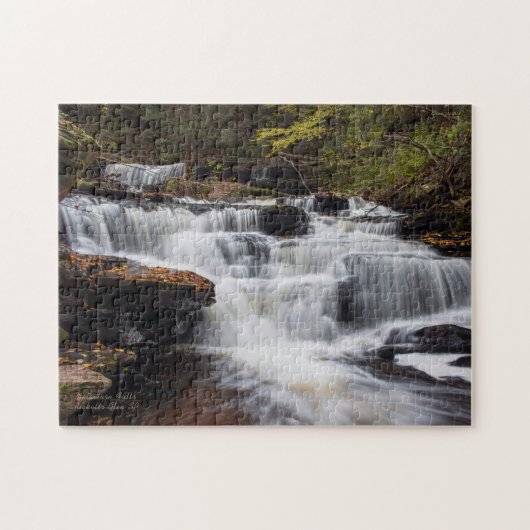 Delaware Falls - Herbst 2018 11"x14" Puzzle (Horizontal)