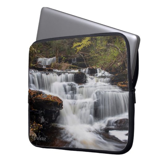 Delaware Falls Laptopschutzhülle (Vorderseite Links)