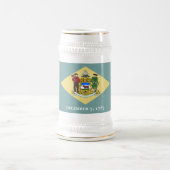 DELAWARE FLAG BIERGLAS (Mittel)