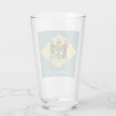 DELAWARE FLAG GLAS (Rückseite)