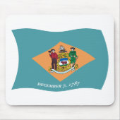 Delaware Flag Mousepad (Vorne)