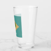 Delaware-Flagge Glas (Links)