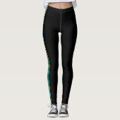 Delaware-Flagge Leggings (Vorderseite)