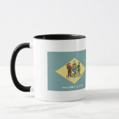 Delaware-Flagge Tasse (Links)