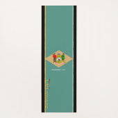 Delaware-Flagge Yogamatte (Rückseite)
