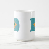 Delaware-Flaggen-Tasse Kaffeetasse (Mittel)