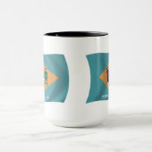 Delaware-Flaggen-Tasse Tasse (Zentrum)