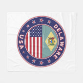 Delaware Fleecedecke (Vorderseite (Horizontal))
