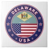 Delaware Fliese (Vorderseite)