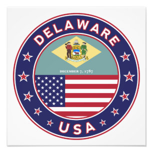Delaware Fotodruck