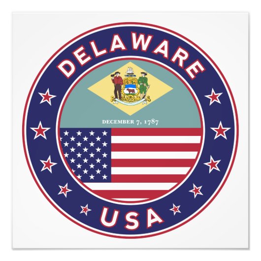 Delaware Fotodruck (Vorne)