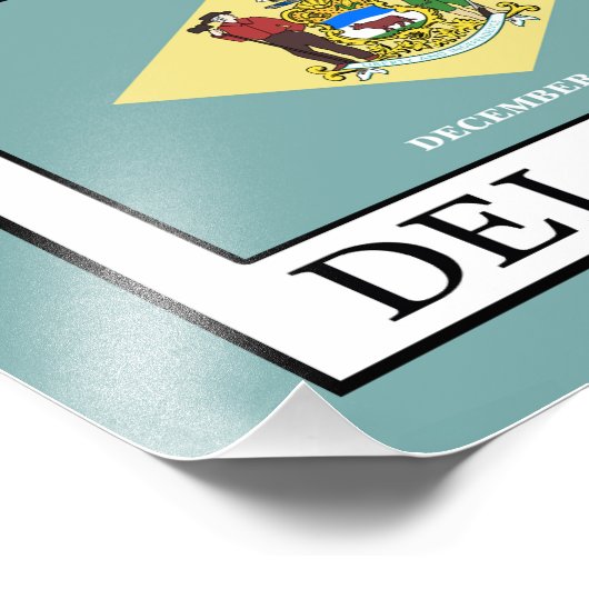 Delaware Fotodruck (Ecke)