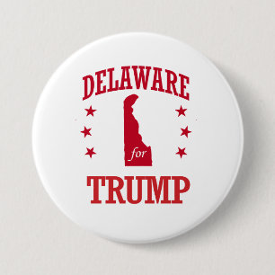 DELAWARE FÜR DONALD TRUMP BUTTON