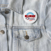 Delaware für Obama Button (Beispiel)