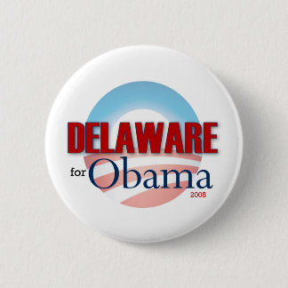 Delaware für Obama Button