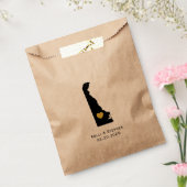 Delaware Gastgeschenk Hochzeit Leckerei Säcke, Ges Geschenktütchen (Versiegelt)