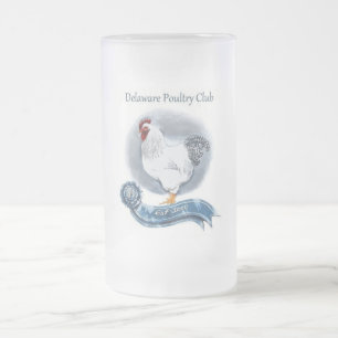 Delaware-Geflügel schlagen Tasse mit einer Keule